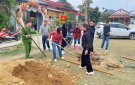 TRỒNG CÂY TẠI KHU PHỐ CHIỀNG TRẢI