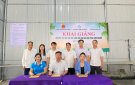 Một số hình ảnh buổi khai giảng lớp mây tre đan đợt 1