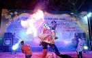 Đặc sắc màn múa sư tử đêm văn nghệ mừng Đảng, mừng Xuân